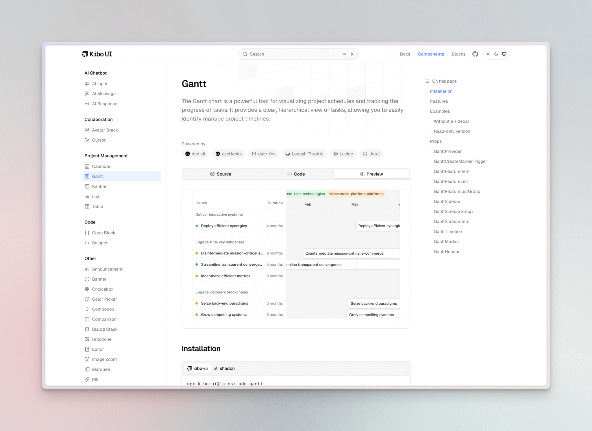 Kibo UI Patterns-img4