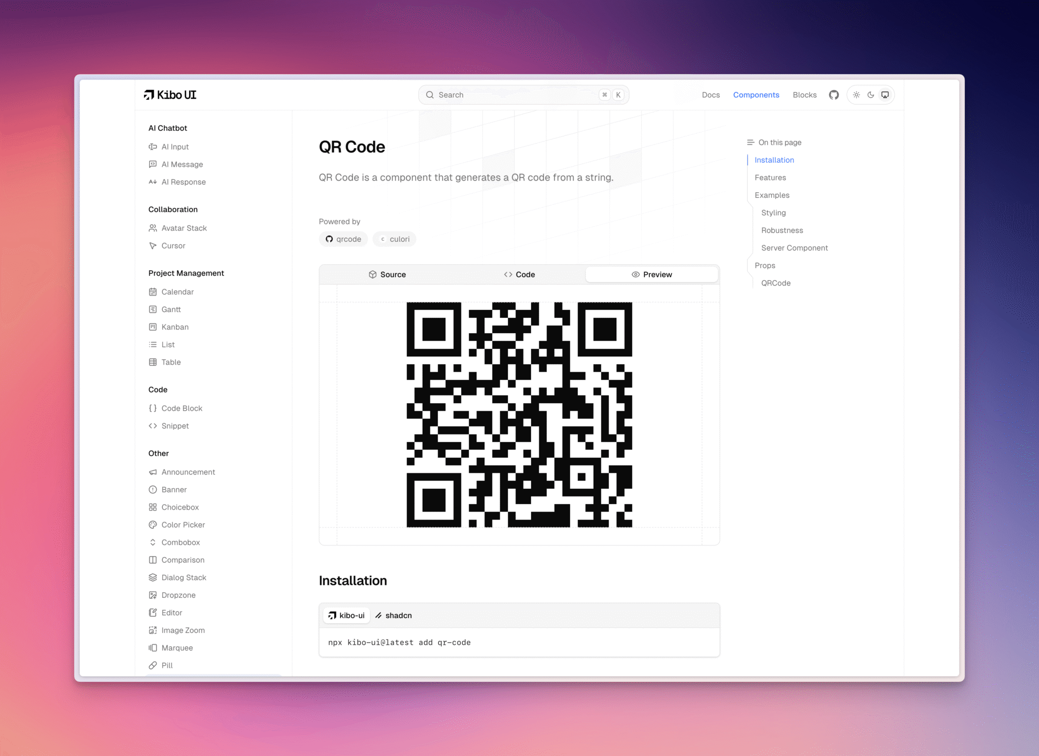 Kibo UI Patterns-img2