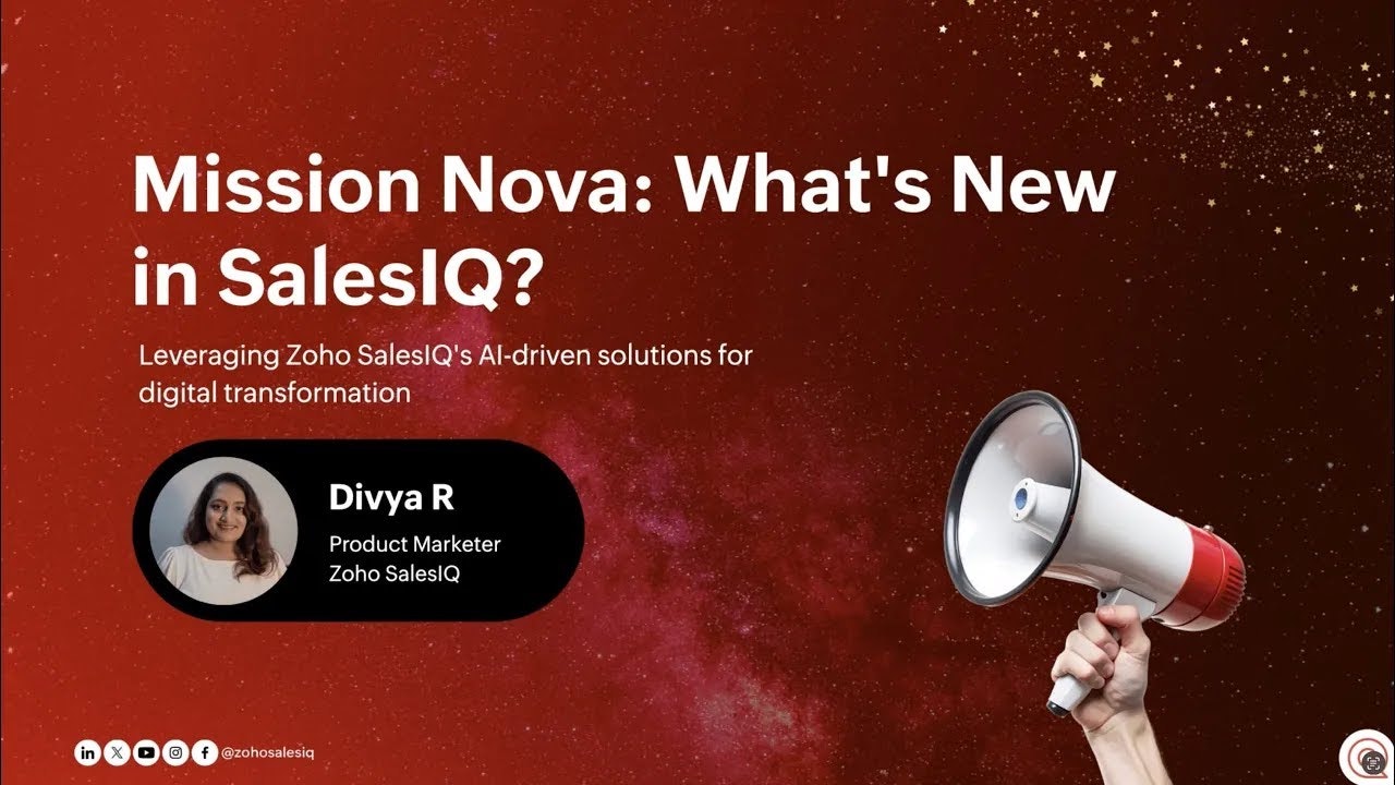 Zoho SalesIQ Nova '25-img1